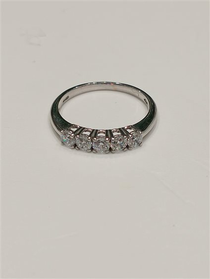 Anello Gazzola Donna in Oro bianco ANOBRIVIEREZIRCM7 - ANOBRIVIEREZIRCM7